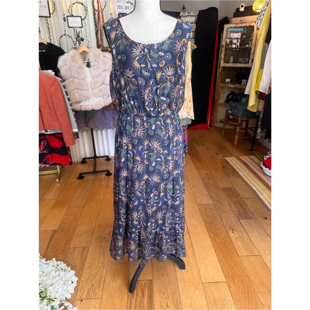 Lara Guidotti Paisley Tiered Maxi Dress